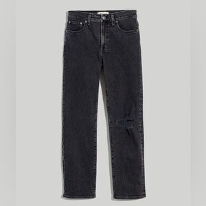 Madewell The Mid-Rise Perfect Vintage Straight Jean in Rosella Wash 47984